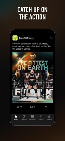 Crossfit Games App App Screenshot - US UK Remote Developers