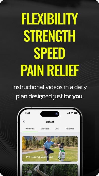 Golf Forever Training App Screenshot - US UK Remote Developers